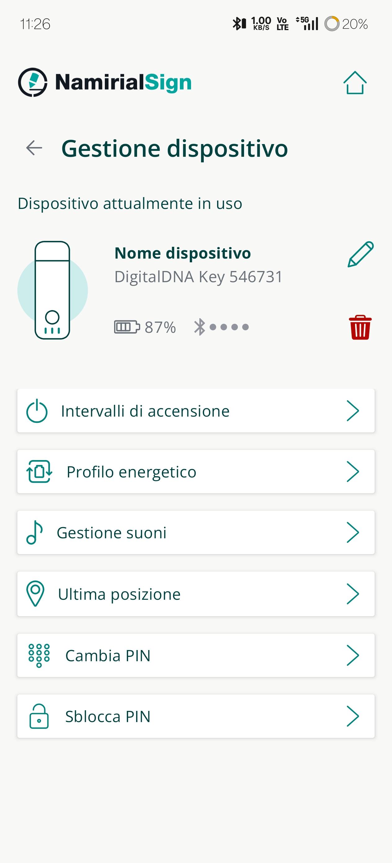 DigitalDNA key gestione