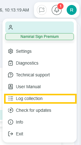 How to collect logs